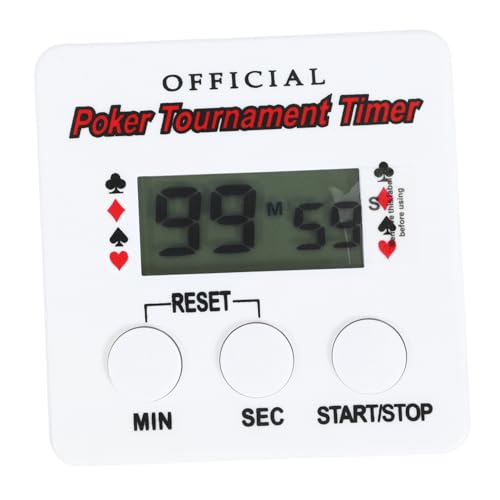 Sosoport Digitaler Poker Timer für Partys Kleiner Elektronischer Countdown Timer Magnetisch für Poker Küche und Spiele Sosoport Digitaler Poker Timer für Partys Kleiner Elektronischer Countdown Timer Magnetisch für Poker Küche und Spiele von Sosoport