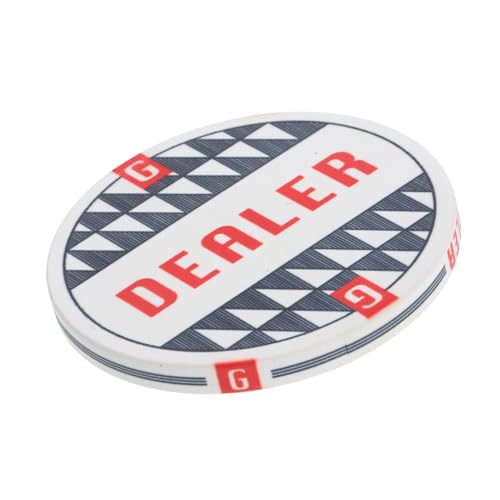Sosoport Poker Chip Button für Spiele Kartenspiele Robustes Poker Zubehör Spielchips für Parties 1 Stück von Sosoport