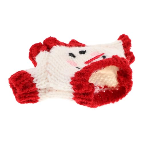 Sosoport Pulloverpuppe Pullover für Puppe Miniatur-Puppenpullover Miniaturpullover Requisitenpuppenpullover basteln Puppenkleidung und Zubehör Puppenverkleidungs ​​-Accessoire Plüsch von Sosoport