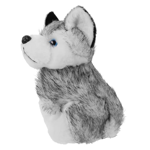 Sosoport Puppe Ausgestopftes Tier Wohnkultur Hundespielzeug Ausgestopfter Husky-Hund Aus Plüsch Kuscheltiere Hund Stofftier Hundeplüschspielzeug Plüsch Hund Pp Baumwolle Sosoport Puppe Ausgestopftes Tier Wohnkultur Hundespielzeug Ausgestopfter Husky-Hund Aus Plüsch Kuscheltiere Hund Stofftier Hundeplüschspielzeug Plüsch Hund Pp Baumwolle von Sosoport