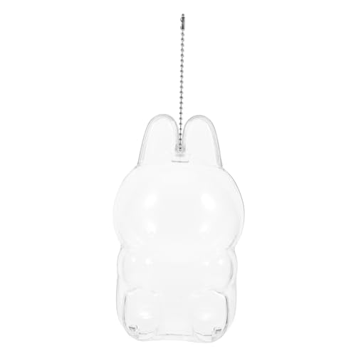 Sosoport Puppen-Schutzhülle tragbare Schutzhülle Mini transparente Displaytasche Schutzhülle für die Puppe Vitrinen für Figuren Hobby Vitrinen Figur Vitrine Plastik von Sosoport