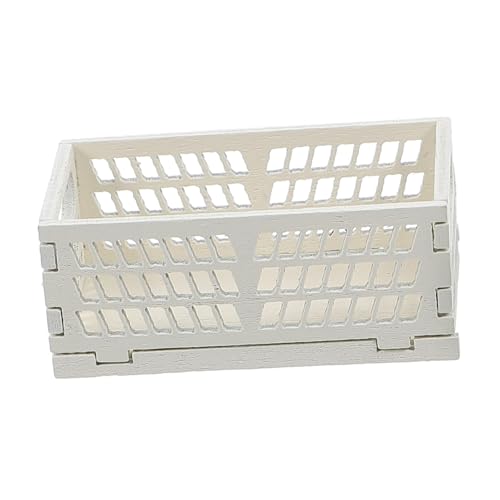 Sosoport Puppenhaus-Aufbewahrungsbox Aufbewahrungskorb Miniatur holztruhe klein kleine holzbox Toy Storage Dollhouse Accessories Körbe für Puppenstuben winzige Hausdekorationen hölzern Weiß Sosoport Puppenhaus-Aufbewahrungsbox Aufbewahrungskorb Miniatur holztruhe klein kleine holzbox Toy Storage Dollhouse Accessories Körbe für Puppenstuben winzige Hausdekorationen hölzern Weiß von Sosoport