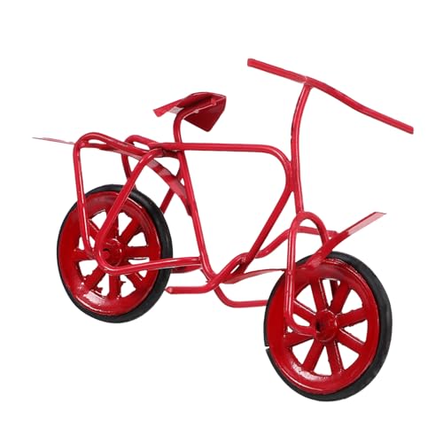 Sosoport Puppenhaus Fahrrad Dekorationen Mini Puppenfahrrad Kind Retro Party gebaut Fahrradmodell Handwerk kleine Fahrradverzierung Puppenhaus-Fahrradmodell kleines Fahrradmodell Eisen rot Sosoport Puppenhaus Fahrrad Dekorationen Mini Puppenfahrrad Kind Retro Party gebaut Fahrradmodell Handwerk kleine Fahrradverzierung Puppenhaus-Fahrradmodell kleines Fahrradmodell Eisen rot von Sosoport