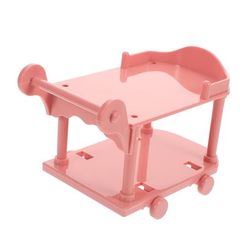 Sosoport Puppenhaus Küchenwagen 1:12 Miniaturhaus Cart Dollhouse Küchenzubehör Miniaturhaus Dekoration Mini Möbel Für Dollhouse Kitchen Zeug von Sosoport