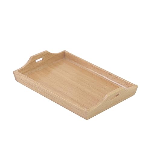 Sosoport Puppenhaus Mini Tablett aus Buchenholz Teiliges für Sicheres Puppenhaus Zubehör Leicht und Platzsparend für Kreative Spielstunden im Puppenhaus Sosoport Puppenhaus Mini Tablett aus Buchenholz Teiliges für Sicheres Puppenhaus Zubehör Leicht und Platzsparend für Kreative Spielstunden im Puppenhaus von Sosoport