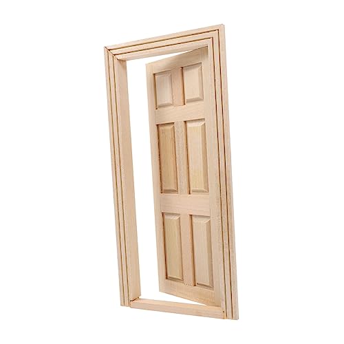 Sosoport Puppenhaus-Mini-Tür haustür deko Mini-Villa-Tür DIY Minitür Möbeltür aus Holz Puppenmöbel Mini-Holztür Minitür aus Holz Mini-Türzubehör hölzern Sosoport Puppenhaus-Mini-Tür haustür deko Mini-Villa-Tür DIY Minitür Möbeltür aus Holz Puppenmöbel Mini-Holztür Minitür aus Holz Mini-Türzubehör hölzern von Sosoport