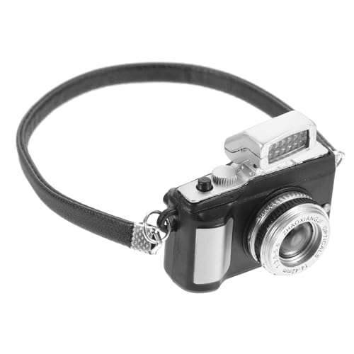 Sosoport Puppenhaus-gurtkamera Für Mädchen Minikamera Miniaturkamera-Ornament Kreative Kamera Kamerastatue Aus Kunststoff Mini-hausverzierung Fotografie-Requisiten Plastik Sosoport Puppenhaus-gurtkamera Für Mädchen Minikamera Miniaturkamera-Ornament Kreative Kamera Kamerastatue Aus Kunststoff Mini-hausverzierung Fotografie-Requisiten Plastik von Sosoport