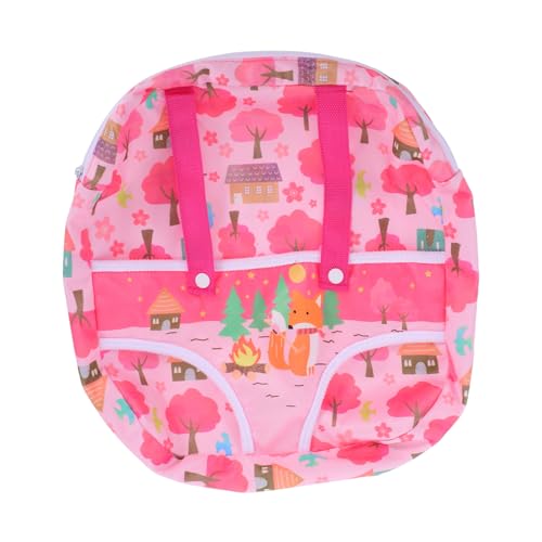 Sosoport Puppenrucksack Rucksackträger für Puppen Babypuppensachen Tragetasche für Babypuppen Babypuppentasche Zubehör für Babypuppen Prinzessin Rucksack Polyester Sosoport Puppenrucksack Rucksackträger für Puppen Babypuppensachen Tragetasche für Babypuppen Babypuppentasche Zubehör für Babypuppen Prinzessin Rucksack Polyester von Sosoport
