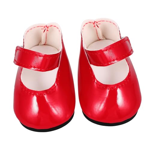 Sosoport Puppenschuhe Für 18-Zoll-Puppen Kleiderstiefel Für Mädchen Ersatzschuhe von Sosoport