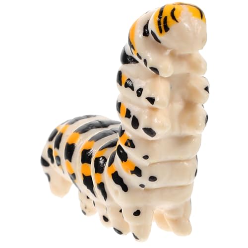 Sosoport Realistisches Raupenmodell Aus Kunststoff Lebensechtes Tiermodell Pädagogisches Lernspielzeug Für Kleine Raupendekoration Für Lernen von Sosoport