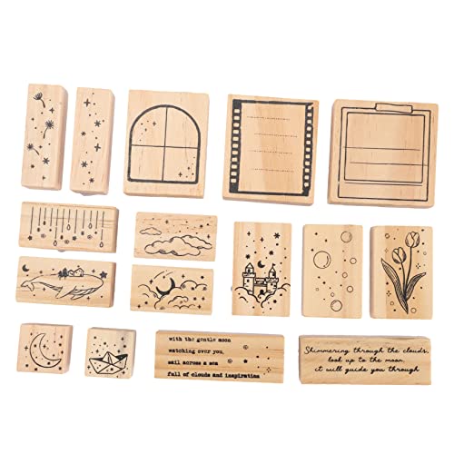 Sosoport Romantische Holzmarken DIY Scrapbook Stempel Für Kreative Projekte Kleine Briefmarken Mit Floralen Motiven Für Scrapbooking Und Dekoration Sosoport Romantische Holzmarken DIY Scrapbook Stempel Für Kreative Projekte Kleine Briefmarken Mit Floralen Motiven Für Scrapbooking Und Dekoration von Sosoport