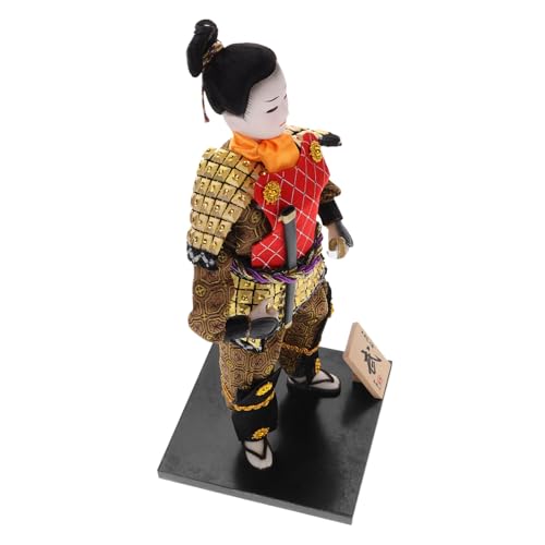 Sosoport Samurai Ninja Doll dekorative Samurai-Skulptur Samurai-Puppe klein Samurai Figur aus Kriegerpuppe japanische Samurai-Statue Sammlerpuppen Holz Sosoport Samurai Ninja Doll dekorative Samurai-Skulptur Samurai-Puppe klein Samurai Figur aus Kriegerpuppe japanische Samurai-Statue Sammlerpuppen Holz von Sosoport