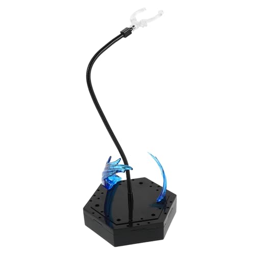 Sosoport Schlangenknochenstent Aktionsbasis Action-Figuren-Regal Flugständer für Actionfiguren Puppe Steht Actionfiguren Stehen Basismodell anzeigen Figur Steht Plastik Blue von Sosoport