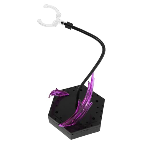 Sosoport Schlangenknochenstent Flugständer für Actionfiguren Action-Figuren-Regal Spielzeugständer Actionfigurenständer Actionfigur Steht Aktionsbasis Plastik Violett Sosoport Schlangenknochenstent Flugständer für Actionfiguren Action-Figuren-Regal Spielzeugständer Actionfigurenständer Actionfigur Steht Aktionsbasis Plastik Violett von Sosoport