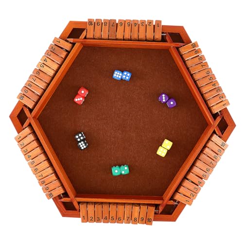Sosoport Schließ die Box Holz Brettspiel Tragbares Tischspiel für Mathematik Interaktive Unterhaltung für Familie und Freunde Große für Einfache Lesbarkeit für Anlässe Sosoport Schließ die Box Holz Brettspiel Tragbares Tischspiel für Mathematik Interaktive Unterhaltung für Familie und Freunde Große für Einfache Lesbarkeit für Anlässe von Sosoport