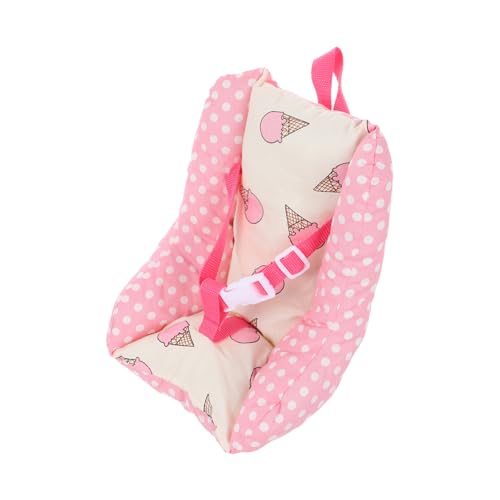 Sosoport Sicherheitssitzmodell Babyspielzeug Kinderautositz Babyautositz Babypuppenautositz Puppensicherheitssitzdekor Dekorativer Autositz Für Puppen Rollenspielspielzeug von Sosoport