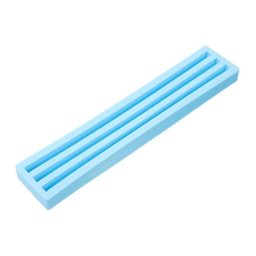Sosoport Silikon Domino Rack Stabiler Organizer für Brettspiel Zubehör Langlebige Silikon Domino Basis für Kreative Basteldekoration und Alphabet Karten Präsentation von Sosoport