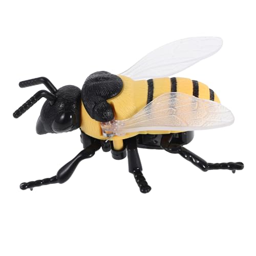 Sosoport Simulation Insektenspielzeug Süße Bienenfigur Partygeschenk Für Klassenzimmer Preisidee Hummelfigur Realistisches Laufspielzeug Neuartiges Kinderspielzeug Biene von Sosoport