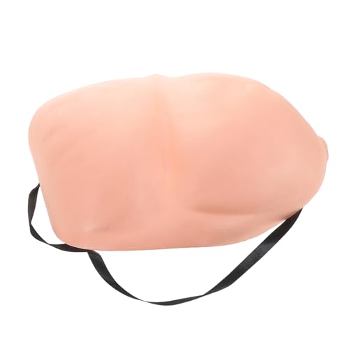 Sosoport Simulierte Po-Requisiten Falscher Hintern Große Hintern Fake Butt Pads Realistischer Hintern Po-Wangen Rosa Plastik von Sosoport