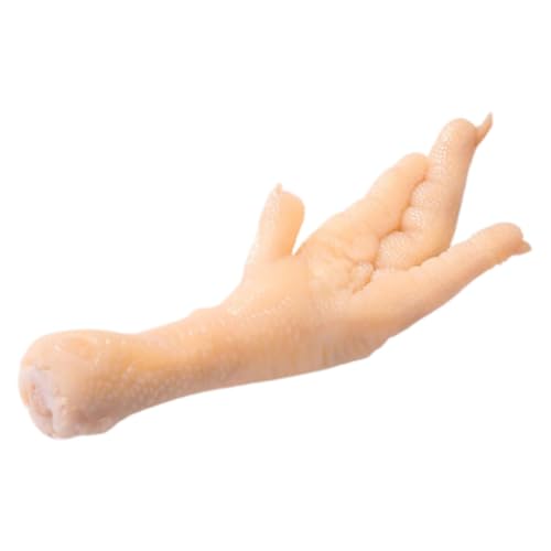 Sosoport Simuliertes Hühnerfußmodell gefälschtes Ausstellungsmodell falsches Huhn künstliches Fleisch realistische Lebensmittelrequisiten künstliche Fleischmodelle PVC Beige Sosoport Simuliertes Hühnerfußmodell gefälschtes Ausstellungsmodell falsches Huhn künstliches Fleisch realistische Lebensmittelrequisiten künstliche Fleischmodelle PVC Beige von Sosoport