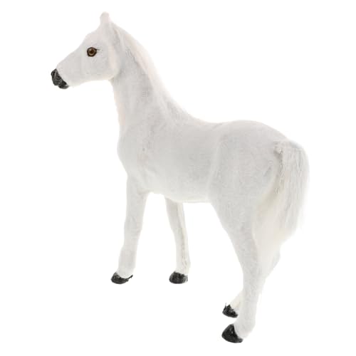 Sosoport Simuliertes Pferdemodell Realistische Pferdefigur Lernspielzeug und Dekoratives Accessoire für Jungen und Fördert und Naturverständnis Sosoport Simuliertes Pferdemodell Realistische Pferdefigur Lernspielzeug und Dekoratives Accessoire für Jungen und Fördert und Naturverständnis von Sosoport