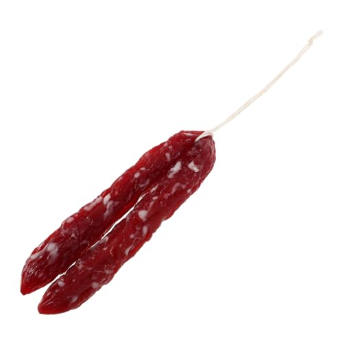 Sosoport Simuliertes Wurstmodell deko realistisches Essen gefälschte Lebensmittel realistisch Simulationsfutter Party-Essen-Requisiten falsches Essen PVC rot Sosoport Simuliertes Wurstmodell deko realistisches Essen gefälschte Lebensmittel realistisch Simulationsfutter Party-Essen-Requisiten falsches Essen PVC rot von Sosoport