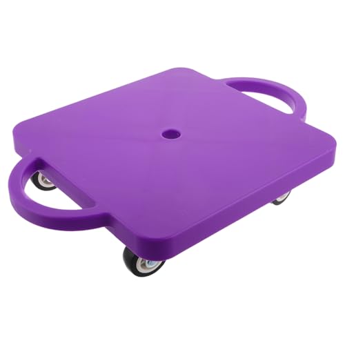 Sosoport -Skateboard -Skateboard Handgemachtes Für Lernspielzeug Für Kleinkinder Lernen Sensorische Tafel Lenkrad Sensorisches Plastik Violett von Sosoport