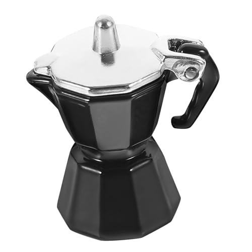 Sosoport So Tun Als Ob Küchenbedarf Kaffeekessel Modell Mini Töpfe Niedliche Puppenhaus Szene Zubehör Kaffeemaschine Mokka Espresso Kleines Zubehör Puppen Kaffeekanne Puppenhaus von Sosoport