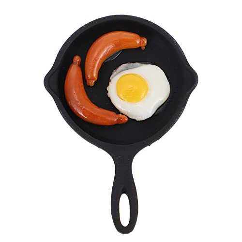 Sosoport Spiegelei -Wurstspielzeug Kochen Pfannen braten Bratpfanne Miniatur-Puppenhauszubehör Miniaturkochgeschirr Miniküche für Mini-Pfanne Ton Colorful Sosoport Spiegelei -Wurstspielzeug Kochen Pfannen braten Bratpfanne Miniatur-Puppenhauszubehör Miniaturkochgeschirr Miniküche für Mini-Pfanne Ton Colorful von Sosoport