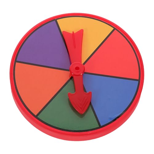 Sosoport Spiel Drehteller Desktop Tischspiel Belohnungsrad Spinnrad Zappelspielzeug Spinnrad Karnevalspreise Spinnrad Für Spinnrad Kleines Sensorisches Kunststoff von Sosoport