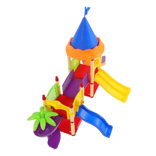 Sosoport Spielplatz Zubehör Modell für Puppenhaus Dekoration Farbenfrohes für Fördert Motorische Fähigkeiten für Kindergärten und Zuhause Sosoport Spielplatz Zubehör Modell für Puppenhaus Dekoration Farbenfrohes für Fördert Motorische Fähigkeiten für Kindergärten und Zuhause von Sosoport