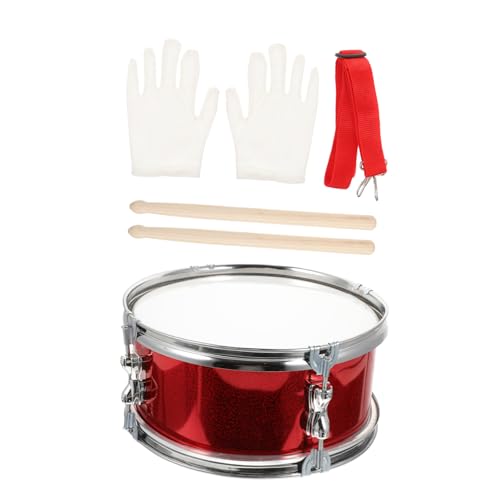 Sosoport Spielzeugtrommel Musikalisches Schlaginstrumente Für Trommel Für Musikinstrumente Percussion- Für Kleinkinder Kindertrommel Metall von Sosoport