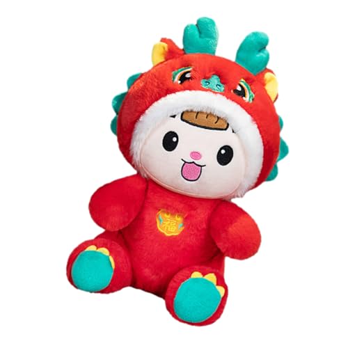 Sosoport Stofftierpuppe Plüsch chinesische Drachenpuppe Maskottchen-Drachenmodell Maskottchen Drache gefüllt Drachen-Plüschtier Plüsch chinesischer Drache Sofa-Drachenspielzeug PP Baumwolle Sosoport Stofftierpuppe Plüsch chinesische Drachenpuppe Maskottchen-Drachenmodell Maskottchen Drache gefüllt Drachen-Plüschtier Plüsch chinesischer Drache Sofa-Drachenspielzeug PP Baumwolle von Sosoport