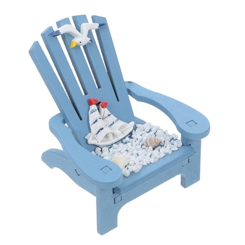 Sosoport Strandstuhl Deko Blauer Puppenhaus Möbel Accessoire für Miniaturlandschaften und Schreibtisch Dekoration Realistische Nachbildung Kompakte für Kleine Sosoport Strandstuhl Deko Blauer Puppenhaus Möbel Accessoire für Miniaturlandschaften und Schreibtisch Dekoration Realistische Nachbildung Kompakte für Kleine von Sosoport