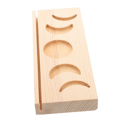 Sosoport Tarotkartenständer Tarotkarten Aufbewahrungsständer Tarotdeckständer Rechteckiger Tarotkartenhalter Aus Holz Wahrsagewerkzeugständer Tarotkartenhalterständer Hexen von Sosoport