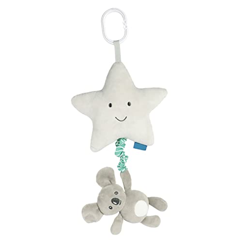 Sosoport Tierisches Rasselspielzeug für Kinderwagen Hängendes Cartoon Tier Activity für Junge Mädchen Monate Sicherheitsmaterial Fördert Greiffähigkeit und Stimulation für Neugeborene und von Sosoport