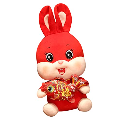 Sosoport Tierkreisgesegnete Kaninchenpuppe Kaninchen-Maskottchen-Puppe Hasen-Stofftier Nettes Stoffkaninchengeschenk Hasenjahr gefülltes Hasenspielzeug Hasen Stofftiere PP Baumwolle Sosoport Tierkreisgesegnete Kaninchenpuppe Kaninchen-Maskottchen-Puppe Hasen-Stofftier Nettes Stoffkaninchengeschenk Hasenjahr gefülltes Hasenspielzeug Hasen Stofftiere PP Baumwolle von Sosoport