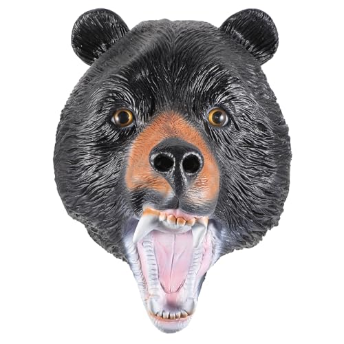 Sosoport Tiermaske Halloween Süße Accessoires Bärenmaske Aus Halloween- Cosplay- Für Maskerade-Party - Venezianische Masken von Sosoport