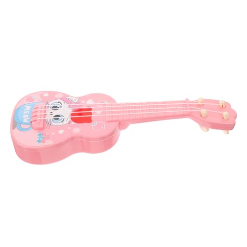 Sosoport Ukulele für Anfänger Gitarre im Katzen Design Musikinstrument für Kleinkinder und Vorschulkinder Fördert die Musikalische Früherziehung und Macht Spaß Feier von Sosoport
