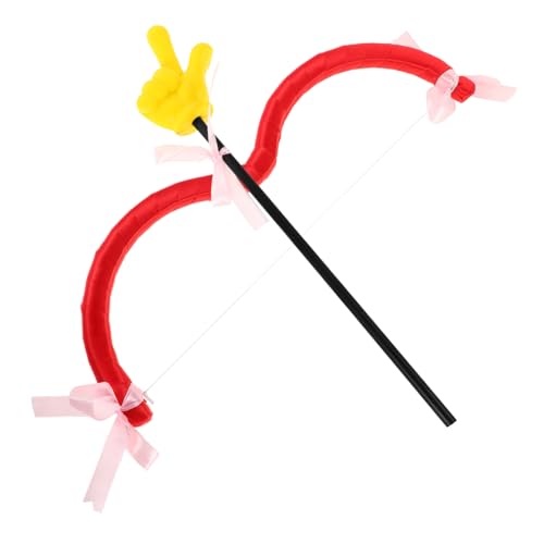 Sosoport Valentinstag Amor Kostüm Set Amor Kostüm Zubehör Kit Mini Und Bogen Set Für Kinder Erwachsene Halloween Kostüm Cosplay Partygeschenke von Sosoport