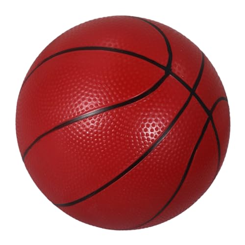 Sosoport Vinyl-Basketball spaß flummies f�r The Playground Sicherer Kinderball Outdoor Sport Spielbälle für Handball aufblasbarer Sportball buntes Ballspielzeug PVC Brown von Sosoport