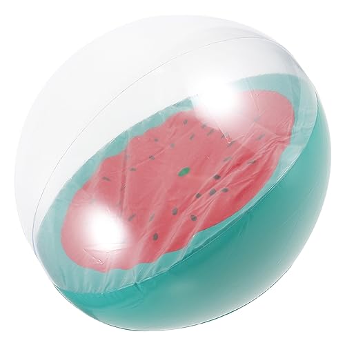 Sosoport Wassermelonen-Wasserball aufblasbares aufblasbare Sportbälle Wasserbälle aufblasbar Pool aufblasbar Aufblasbare Strandbälle Schwimmspielzeug aufblasbarer Ball von Sosoport