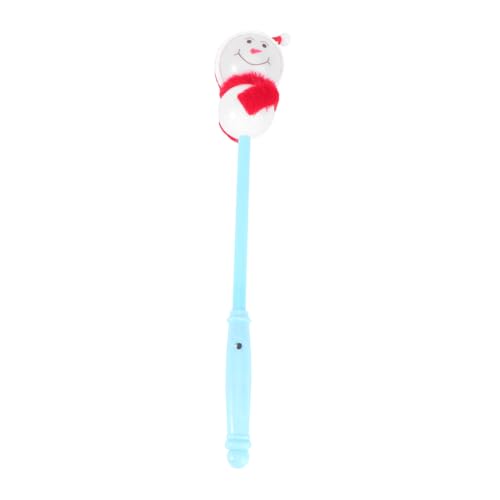 Sosoport Weihnachten LED Leuchtstab Schneemann Flashing Zauberstäbe für für Partys und Festlichkeiten Festliche Zufällige Farbe von Sosoport