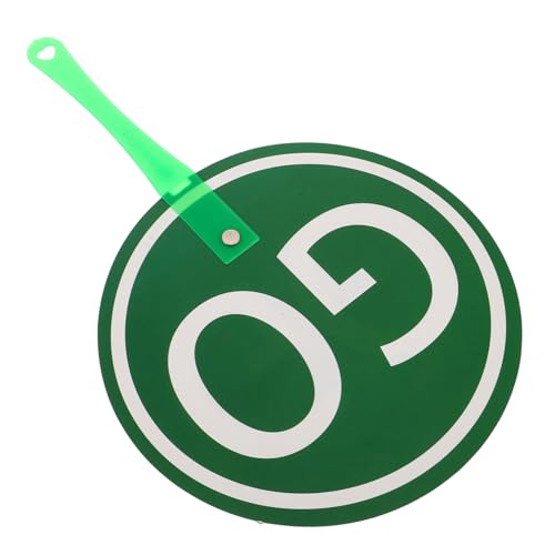 Sosoport Wiederverwendbare Handheld Go Paddles mit Griff Wasserdichtes Klassenzimmer für Lehrmittel Verkehrssicherheit und Teilnahme im Unterricht Sosoport Wiederverwendbare Handheld Go Paddles mit Griff Wasserdichtes Klassenzimmer für Lehrmittel Verkehrssicherheit und Teilnahme im Unterricht von Sosoport