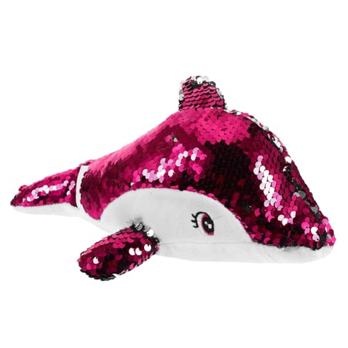 Sosoport Wohnkultur Kuscheltiere Für Dekoration Pailletten Sensorisches Kuscheltier Plüsch Couch Ausgestopfter Kleiner Simulation Tierspielzeug Delfinspielzeug Pp von Sosoport