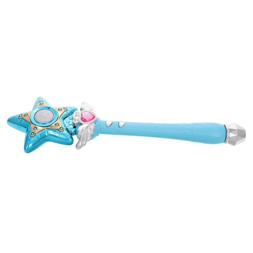 Sosoport Zauberstab Prinzessinnen Feenstab Leuchtendes Kinderspielzeug Glitzer LED 6 7 8 9 10 11 12 Jahre Alte Prinzessin Partygeschenke Zauberstäbe Blinkend Rosa DASS Mädchen Leuchten von Sosoport