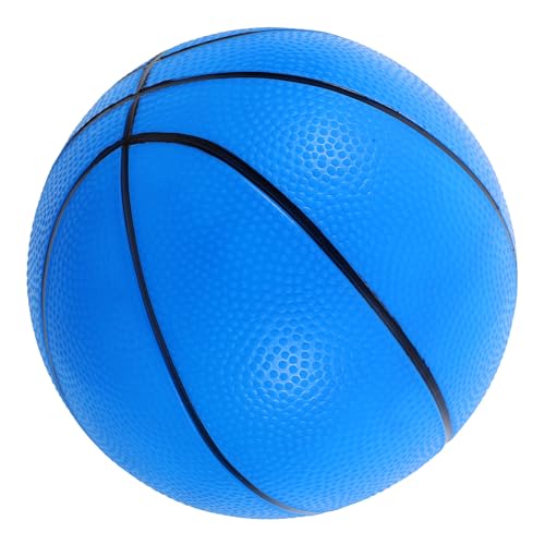 Sosoport aufblasbarer Hüpfball Outdoor-Basketballtraining Kleiner Basketball Hüpfbasketball Basketball-Balljungen Kleinkind trainiert Basketball Basketball-Jungs PVC Blue von Sosoport