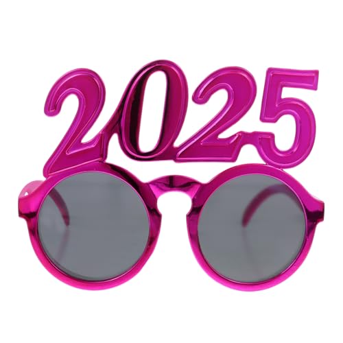 Sosoport digitale Brille Silvester-Party-Brille 2025 Zahlenbrille Foto-Requisiten für das neue Jahr Farbe farbig trendy Neujahrs -Requisiten frohes neues jahr selfie requisiten Abs Rosig Sosoport digitale Brille Silvester-Party-Brille 2025 Zahlenbrille Foto-Requisiten für das neue Jahr Farbe farbig trendy Neujahrs -Requisiten frohes neues jahr selfie requisiten Abs Rosig von Sosoport