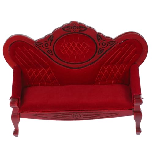 Sosoport entzückendes kleines Sofa modern Möbel Miniatur Kissen dekoratives Mini-Sofa kleines Sofa Fotorequisite dekoratives kleines Sofa Mini-Sofa-Ornament Schiene rot Sosoport entzückendes kleines Sofa modern Möbel Miniatur Kissen dekoratives Mini-Sofa kleines Sofa Fotorequisite dekoratives kleines Sofa Mini-Sofa-Ornament Schiene rot von Sosoport