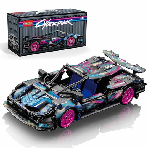 Sosuy 1:18 Supersportwagen Modellbausteine Sets - 513 Stück MOC Cyberpunk Rallye Auto Rennen Engineering Spielzeug zum Spielen und Ausstellen - Modell Spielzeug Geschenkidee für Erwachsene Jungen Sosuy 1:18 Supersportwagen Modellbausteine Sets - 513 Stück MOC Cyberpunk Rallye Auto Rennen Engineering Spielzeug zum Spielen und Ausstellen - Modell Spielzeug Geschenkidee für Erwachsene Jungen von Sosuy